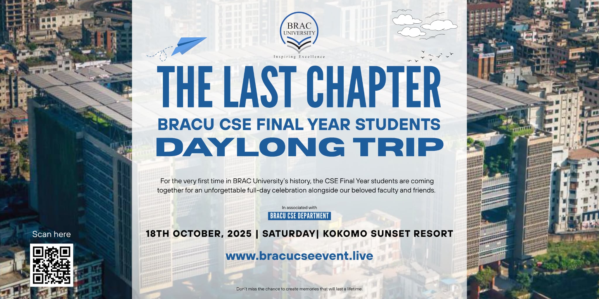 The Last Chapter Event Banner